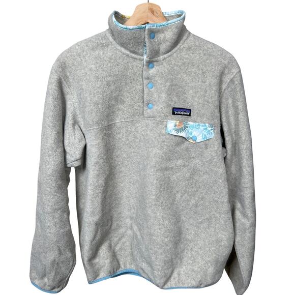 Patagonia Medium Polyester Synchilla Snap-T Fleece Pullover Polyester Women's - Picture 1 of 8